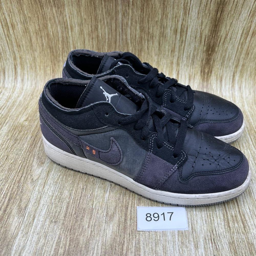 Nike Air Jordan 1 Low SE Craft Women's 7 Black Inside Out Shoes DV0478-001 - Picture 10 of 10